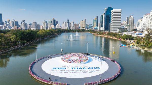 Bangkok, Thailanda. Reuniunile anuale din 2026 ale Fondului Monetar Internaţional (FMI) şi Băncii Mondiale. (Foto: World Bank Group) Bangkok, Thailanda. Reuniunile anuale din 2026 ale Fondului Monetar Internaţional (FMI) şi Băncii Mondiale. (Foto: World Bank Group)